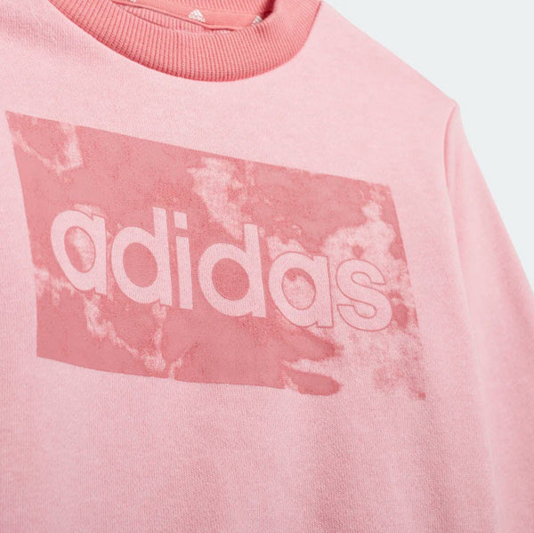 Adidas Infant Linear French Terry Set Pink GN3949 Sportstar Pro Newcastle, 2300 NSW. Australia. 6