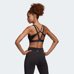 Adidas 2.0 Halter Logo Bra Black DU1283 Sportstar Pro Newcastle, 2300 NSW. Australia. 3