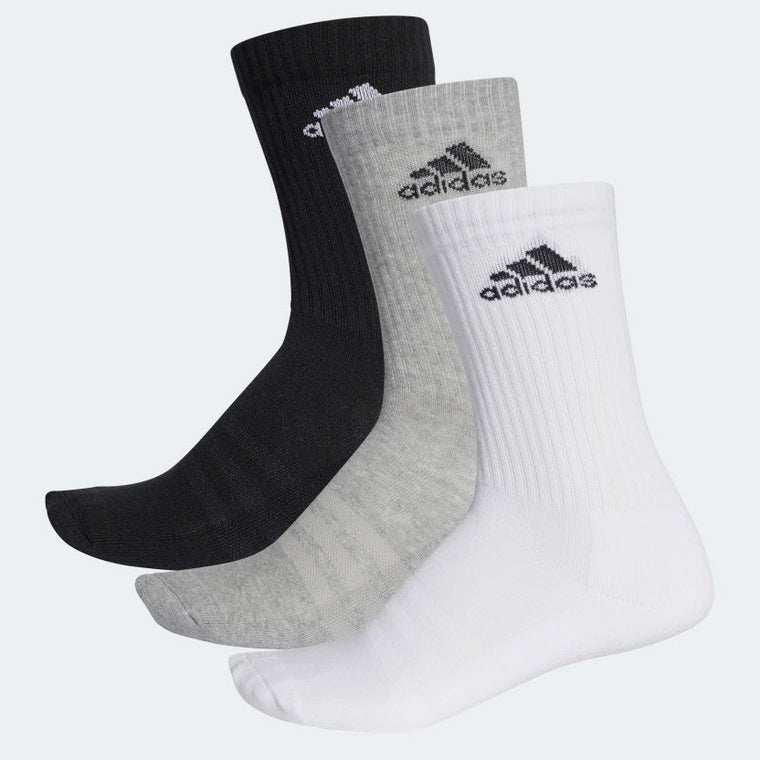 Adidas Youth 3-Stripes Performance Crew Socks AA2299
