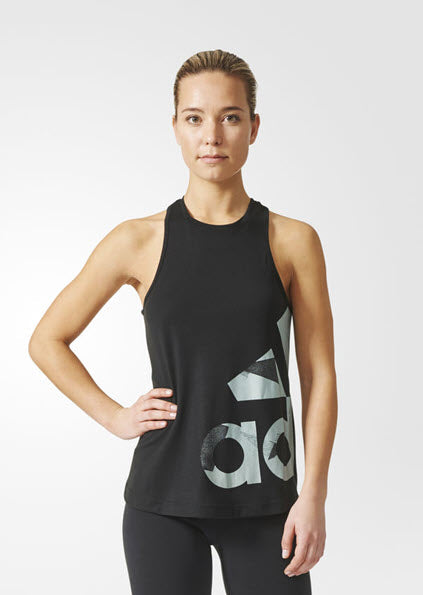 Adidas Adi Logo Tank Top Black CD8458 - WOMEN'S TRAINING. Sportstar Pro Newcastle, 2300 NSW. Australia.