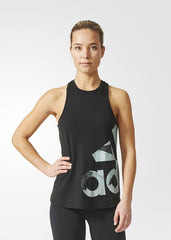 Adidas Adi Logo Tank Top Black CD8458 - WOMEN'S TRAINING. Sportstar Pro Newcastle, 2300 NSW. Australia.