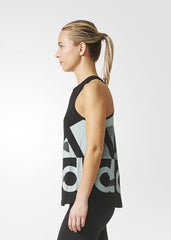 Adidas Adi Logo Tank Top Black CD8458 - WOMEN'S TRAINING. Sportstar Pro Newcastle, 2300 NSW. Australia.