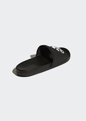 Adidas Adilette Cloudfoam Plus Logo Slides Black CG3425