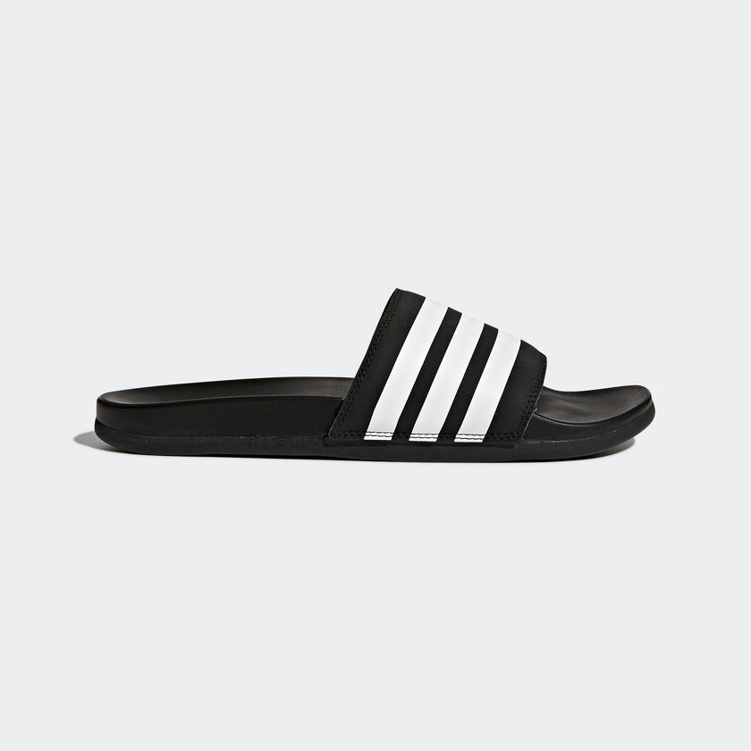 Adidas Adilette Cloudfoam Plus Stripes Men's Slides Black White AP9971 Sportstar Pro Newcastle, 2300 NSW. Australia. 1