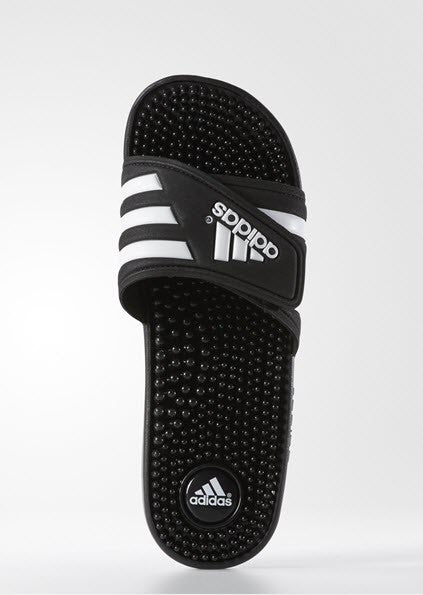 Adidas Adissage Women's Slides Black/White 087609 - Main Image