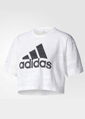 Adidas Aeroknit Crop Tee White BQ5788. Sportstar Pro Newcastle, 2300 NSW. Australia.