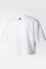 Adidas Aeroknit Crop Tee White BQ5788. Sportstar Pro Newcastle, 2300 NSW. Australia.