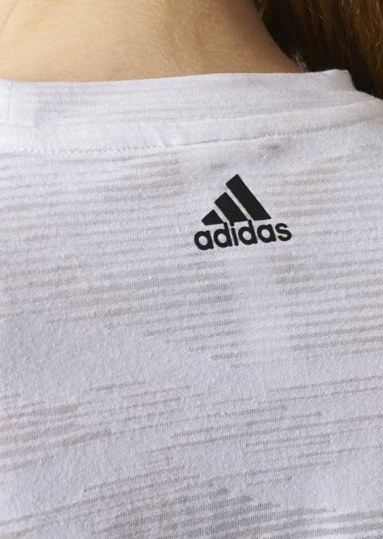 Adidas Aeroknit Crop Tee White BQ5788. Sportstar Pro Newcastle, 2300 NSW. Australia.