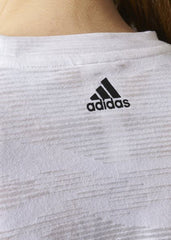 Adidas Aeroknit Crop Tee White BQ5788. Sportstar Pro Newcastle, 2300 NSW. Australia.