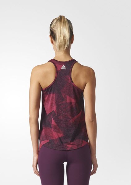 Adidas Cool Graphic Tank Top - Mystery Ruby BQ5890