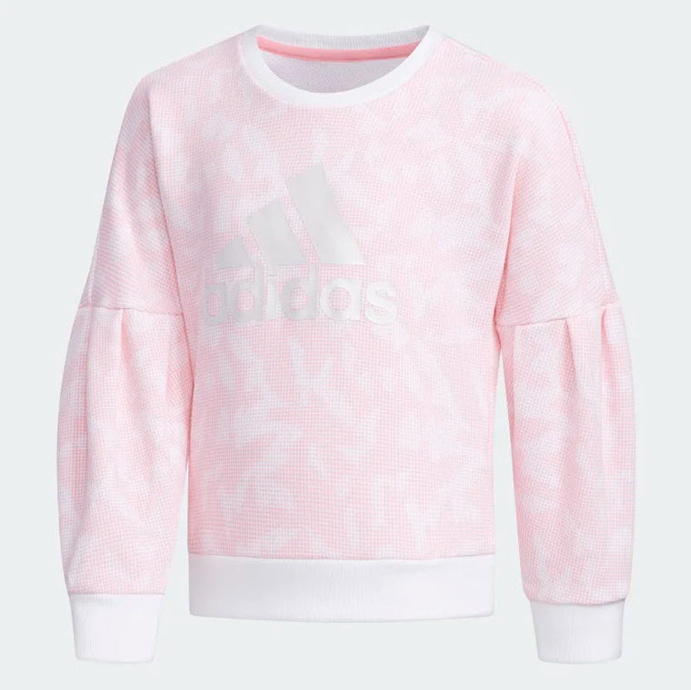 Adidas Crewneck Sweatshirt White/Light Pink EH4068