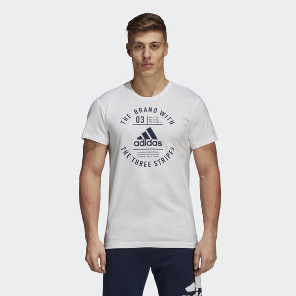 Adidas Emblem Tee White DH6873 Sportstar Pro  Newcastle, 2300 NSW Australia. 1