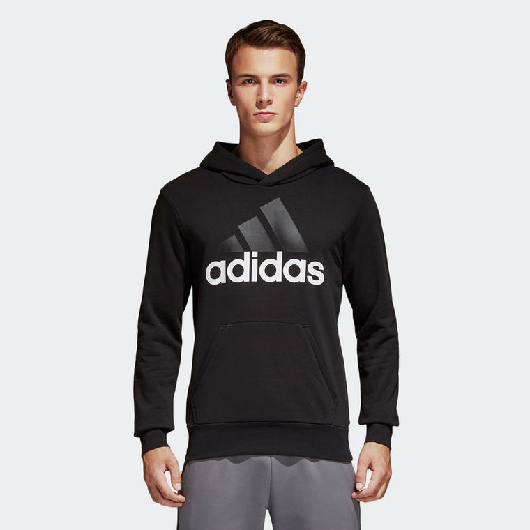 Adidas Essentials Linear Pullover Hoodie Black/White S98772