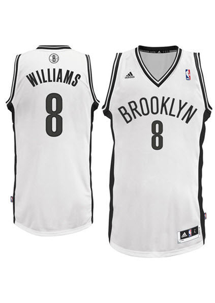 White Brooklyn Nets Basketball Jersey