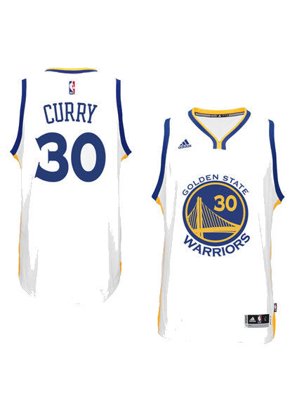 Youth Mitchell Ness Stephen Curry White Golden State