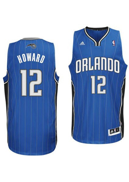 Orlando Magic Dwight Howard #12 Kids Youth Medium Blue Basketball NBA Jersey