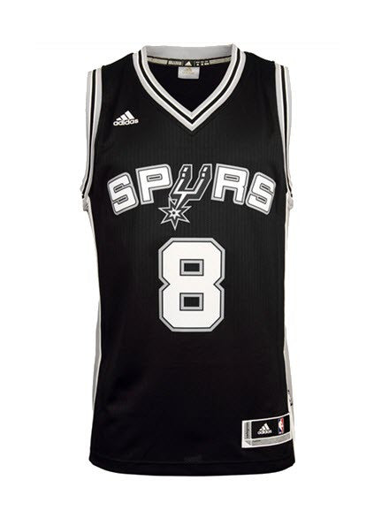 Adidas NBA INT Swingman Jersey San Antonio Spurs MILLS #8 A58678 Black