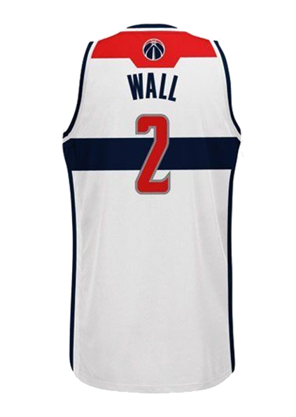 Adidas INT Swingman NBA Washington Wizards Jersey John WALL White 2 L71773