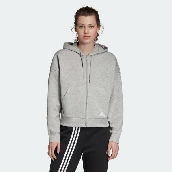 Adidas Must Haves 3-Stripes Hoodie Medium Grey Heather White EB3823 Sportstar Pro Newcastle, 2300 NSW. Australia. 1