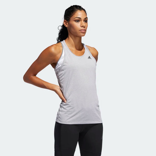 Adidas Tech Prime 3-Stripes Tank Top Multi Solid Grey Heather DU3450 Sportstar Pro Newcastle, 2300 NSW. Australia. 4