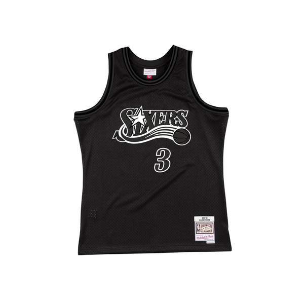 Mitchell & Ness NBA Allen Iverson Philadelphia 76ers 00-01 White Logo Swingman Jersey Sportstar Pro Newcastle, 2300 NSW Australia. 1