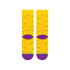 Stance NBA Lakers Playbook Socks Yellow M545A19LAK Sportstar Pro Newcastle, 2300 NSW Australia. 3
