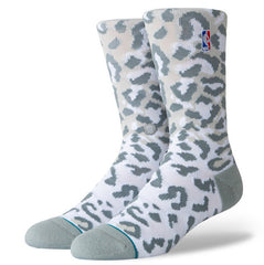 Stance NBA Logoman Leopard Grey Socks M556A19LEO Sportstar Pro Newcastle, 2300 NSW. Australia. 1