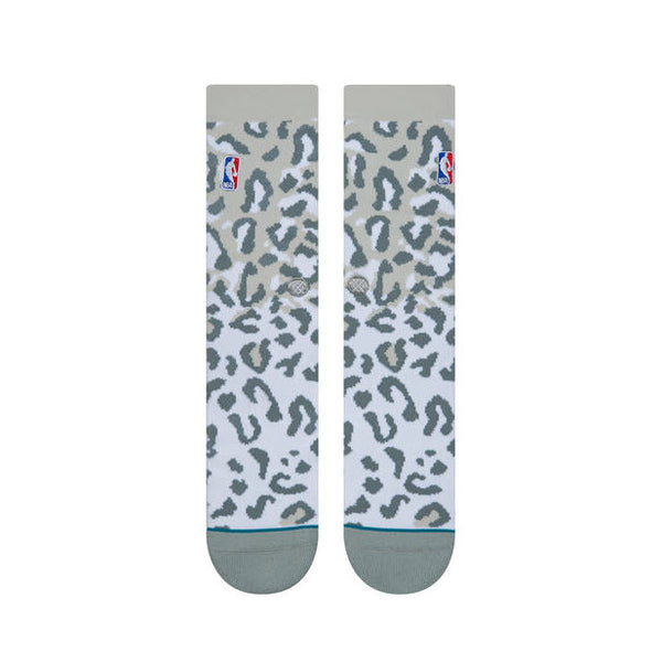Stance NBA Logoman Leopard Grey Socks M556A19LEO Sportstar Pro Newcastle, 2300 NSW. Australia. 2