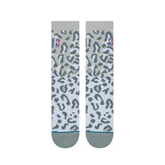 Stance NBA Logoman Leopard Grey Socks M556A19LEO Sportstar Pro Newcastle, 2300 NSW. Australia. 2