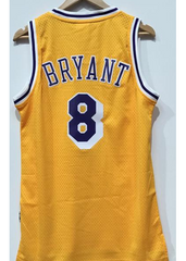 Adidas INTL Hardwood Classic Retired NBA Los Angeles Lakers Jersey Kobe BRYANT #8 BU0087 Yellow