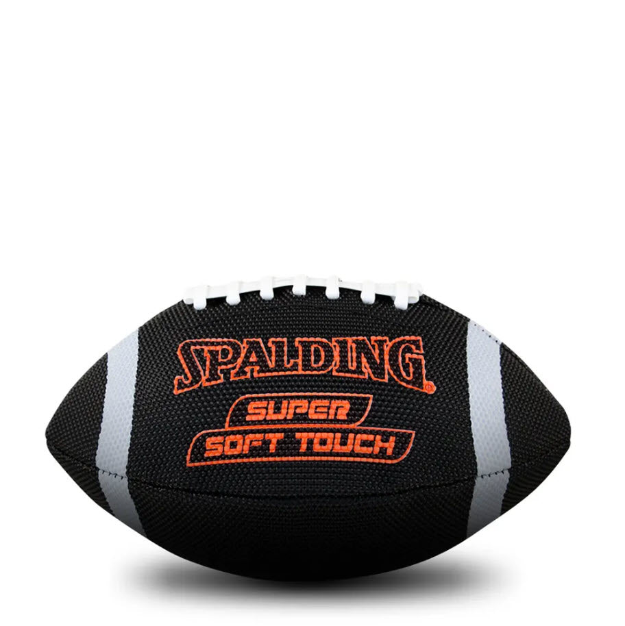 Spalding Super Soft Gridiron Football - Orange & Black