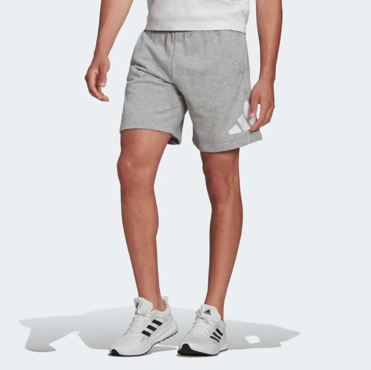 Adidas Future Icon Shorts Medium Grey Heather HA1426