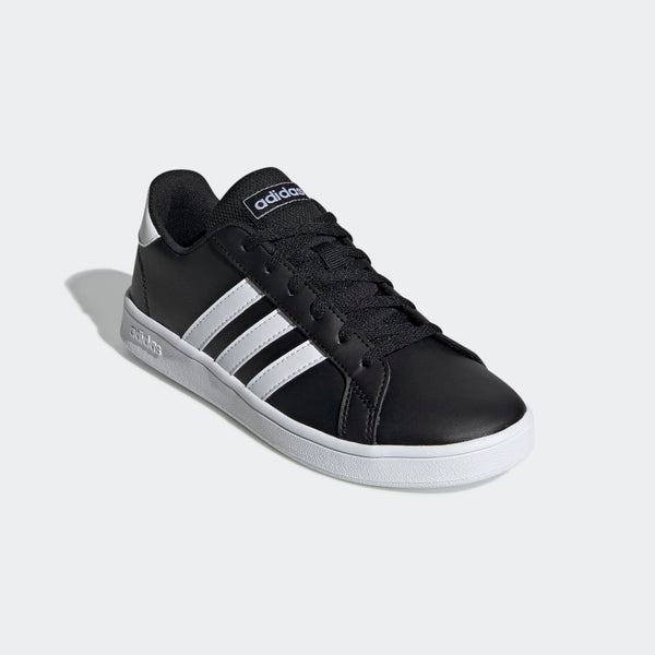 Adidas Grand Court Kids Shoes Black EF0102