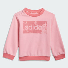 Adidas Infant Linear French Terry Set Pink GN3949 Sportstar Pro Newcastle, 2300 NSW. Australia. 2