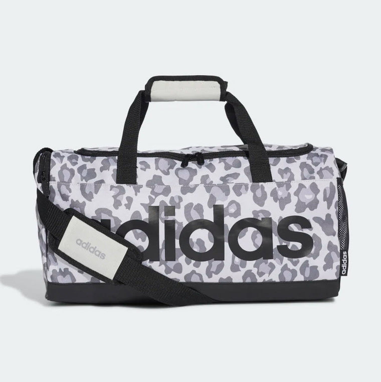 Adidas Linear Leopard Duffel Bag Small Grey GE1231