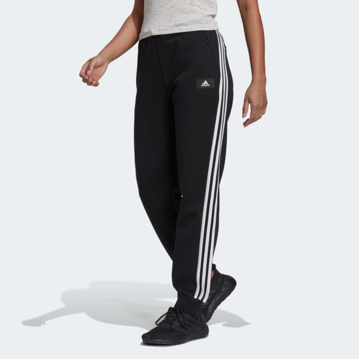 Adidas pants top straight leg