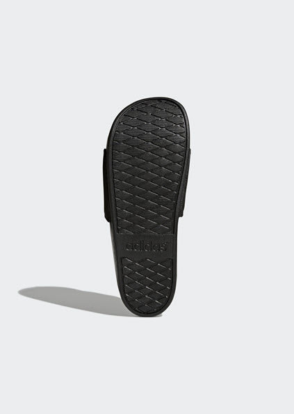 Adidas Adilette Cloudfoam Plus Logo Slides Black CG3425