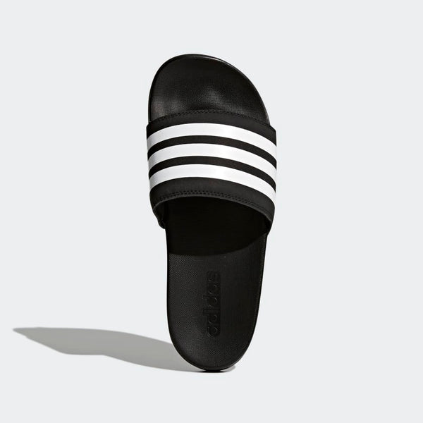 Adidas Adilette Cloudfoam Plus Stripes Women's Slides Black White AP9966 Sportstar Pro Newcastle, 2300 NSW. Australia. 3