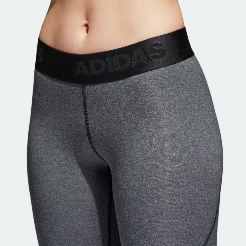 Adidas Women Essentials Linear Tights CF5256 Dark Grey Heather