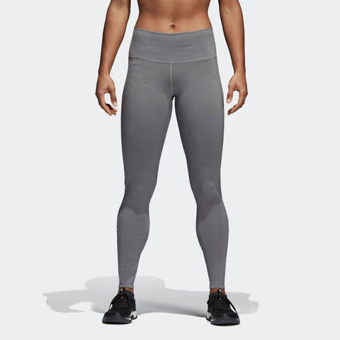 Adidas Believe This High Rise Heathered Tights Black Grey CV8427 Sportstar Pro