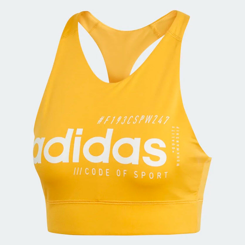 Adidas Brilliant Basic Bra Active Gold EI0796 Sportstar Pro Newcastle, 2300 NSW. Australia. 5