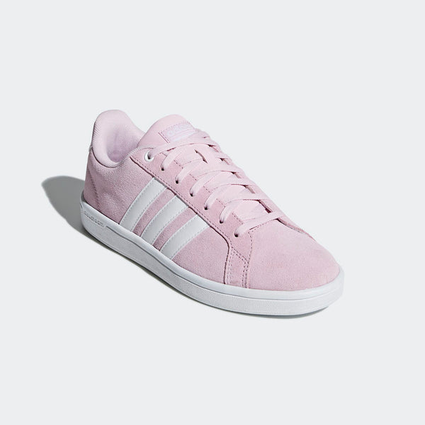 Adidas cloudfoam advantage women's casual shoes pink Clearance