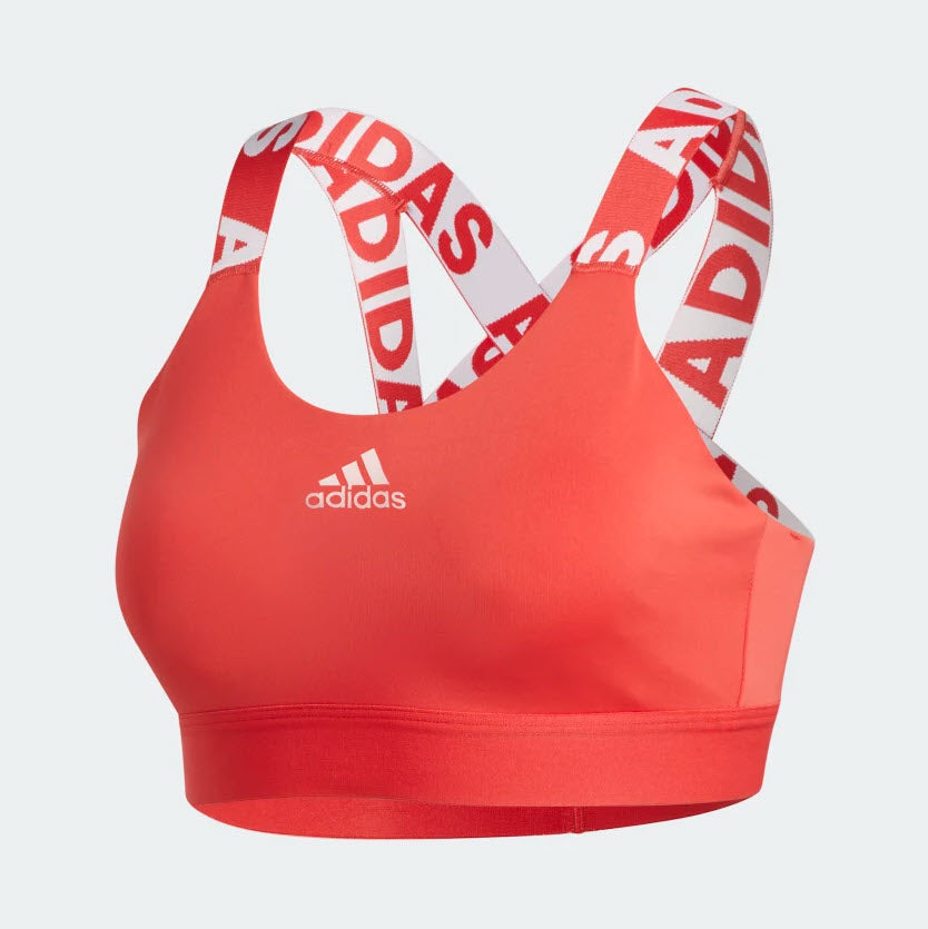 Adidas Don't Rest Branded Bra Glory Red FJ6086 Sportstar Pro Newcastle, 2300 NSW. Australia. 6