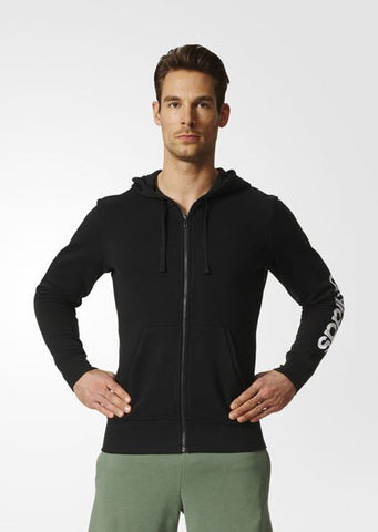 Essentials linear hoodie store adidas