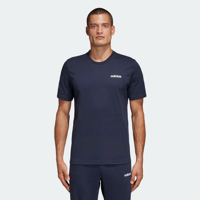 Adidas Essentials Plain T-Shirt Legend Ink DU0369