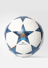 Adidas Finale Cardiff 2017 Mini Ball. Match Ball Replica. White/Cyan AZ9608 Polish your passing with this mini soccer that honors the 2017 UEFA Champions League Final in Cardiff. Machine stitching offers reliable touch and long-lasting durability, while a butyl bladder keeps air pressure constant. Machine-stitched surf Sportstar Pro. 519 Hunter Street Newcastle, 2300 NSW Australia