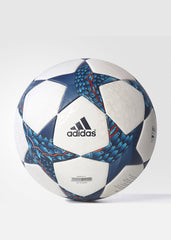 Adidas Finale Cardiff 2017 Official Match Ball White/Cyan AZ5200 Keep pressure on the defense with this soccer that honors the 2017 UEFA Champions League Final in Cardiff. It includes a seamless surface for true flight, reliable touch and low moisture uptake. Tested and approved by FIFA. Thermally bonded seamless surf Sportstar Pro. 519 Hunter Street Newcastle, 2300 NSW Australia