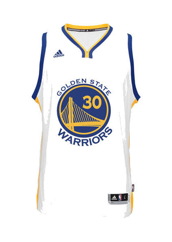 Adidas NBA INT Swingman Golden State Warriors Jersey Stephen CURRY White A45915