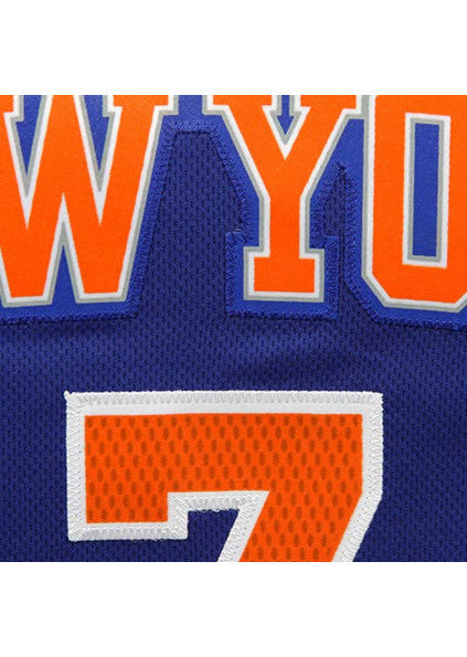 Adidas NBA New York Knicks Carmelo Anthony #7 Orange Jersey Swingman Mens XL
