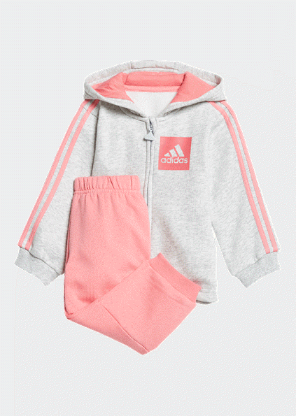Grey and pink adidas jacket online